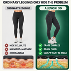 Ordinary leggings versus Alevori 3D.