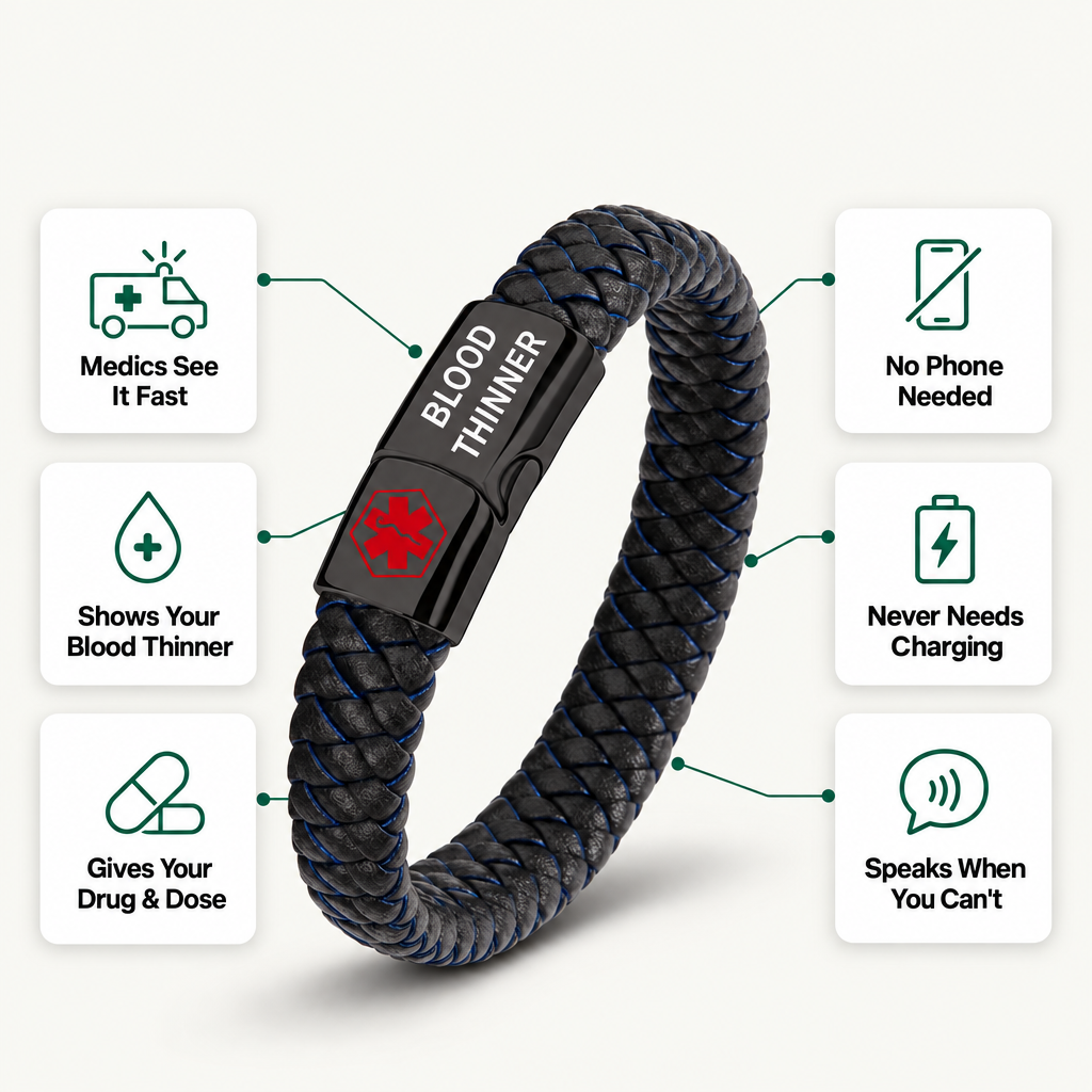 Blood Thinner Rescue Bracelet