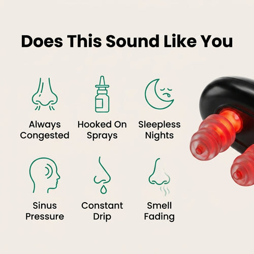 Red Light Nasal Relief slide 2