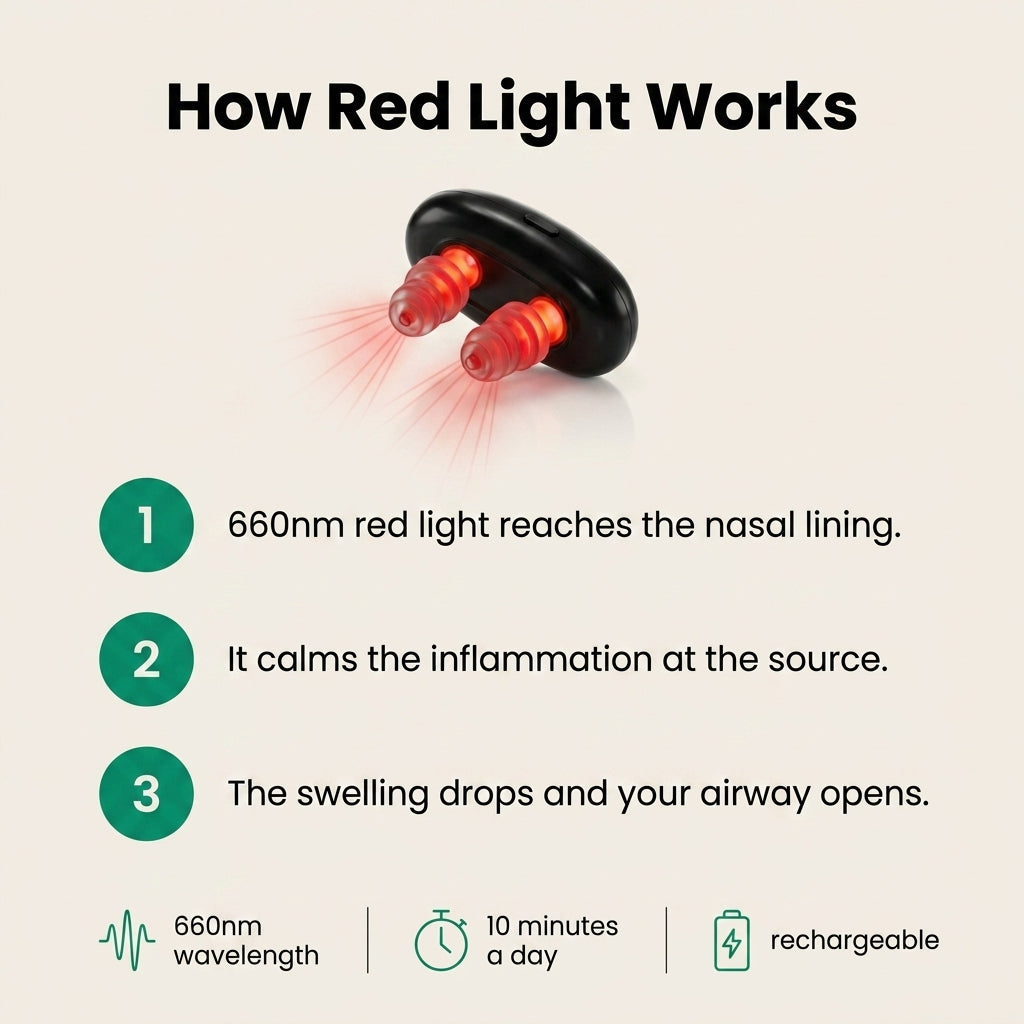 Red Light Nasal Relief slide 5